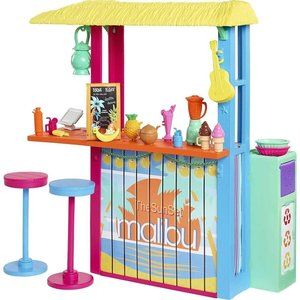 Barbie Ocean Beach Shack Mattel play set NEW in Box